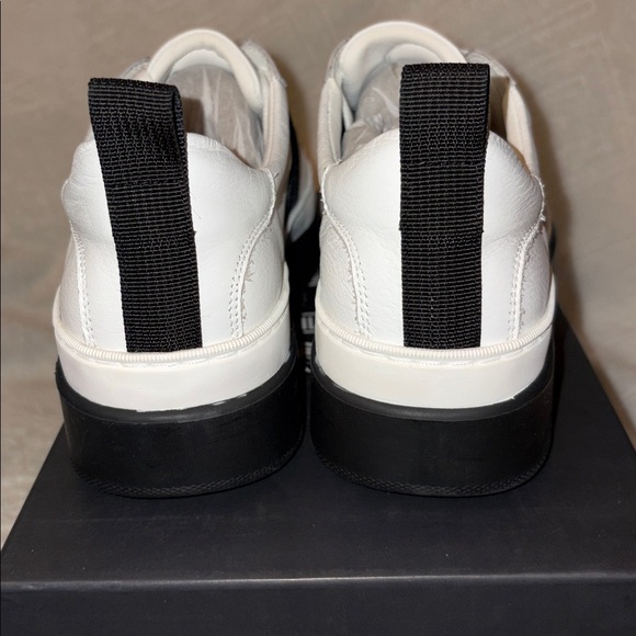 NWT Anthropologie SILENT D AFAVA Sneaker in White/Black - Picture 9 of 13